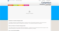 Desktop Screenshot of columbus-center.de